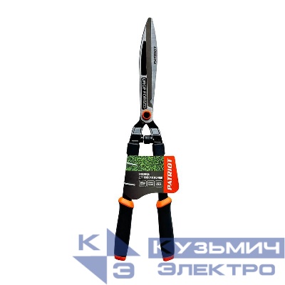 Ножницы для живой изгороди CSF 610 610мм прямые кованые лезвия PP+TPR рукоятки регул-ка прижима PATRIOT 777007620