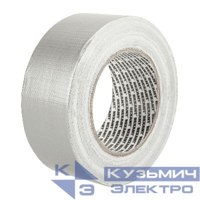 Лента армир. клейкая 48мм (рул.40м) сер. REXANT 09-4310