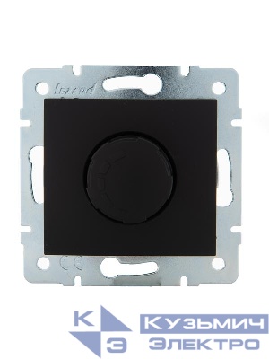 Механизм светорегулятора СП 800Вт Karina черн. бархат LEZARD 707-4288-115