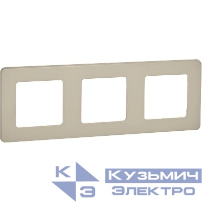 Рамка 3-м СП Inspiria IP20 сл. кость IEK 673951