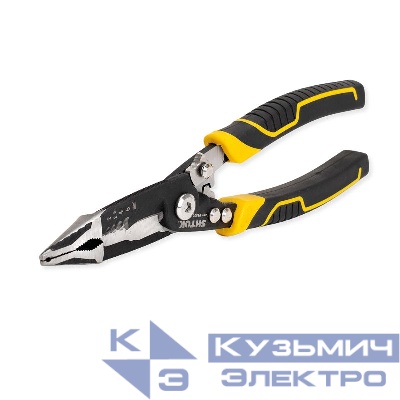 Клещи электромонтажные многофункциональные 6-в-1 210мм (08500) SHTOK 376308