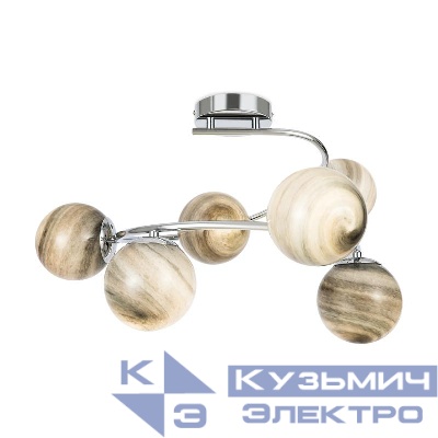 Люстра Galaxy 40Вт E14х6 IP20 Freya FR5013PL-06CH