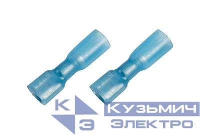 Клемма плоск. полн. изол. термоус. (КППИт гн - 6.6мм) 1.5-2.5кв.мм (DRS/FDD2-250) (уп.100шт) Rexant 08-0634