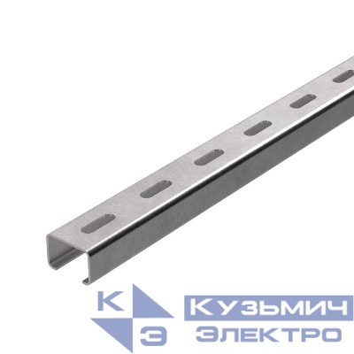 Траверса монтажная С-образ. 30х20 L300 сталь 1.5мм Промрукав PR16.1148