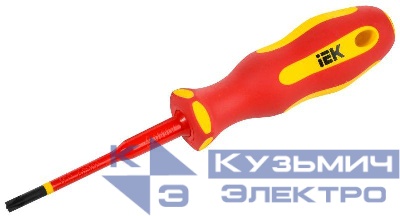 Отвертка диэлектрическая SLIM PZ/SL1х80 Т2 ARMA2L 5 IEK A2L5-SC31-T2-ZS-10-080
