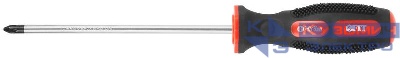 Отвертка "Универсал" CrV сталь прорезинен. ручка Профи 6х150мм РН2 FIT 55116