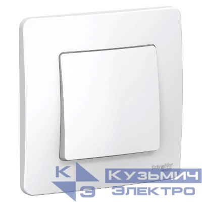 Переключатель проходной 1-кл. СП Blanca 10А IP20 (сх. 6) 250В бел. SE BLNVS010601