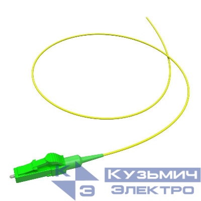 Пигтейл оптический 9/125 (OS2) LC/APC 1.5м DKC RNPT9LCA15
