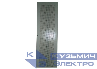 Дверь для шкафа TS,T2 металл 42U ширина 600 мм серая с перфорацией Netko