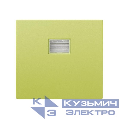 Клавиша для выкл. с подсветкой Simon44 Aqua фисташковый 4400010-065