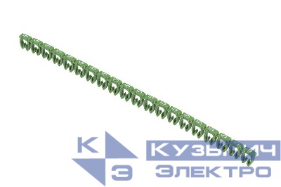 Маркер открытого типа KE 4-6кв.мм символ "5" (уп.500шт) IEK UMK-KE3-5