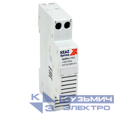 Звонок электрич. мод. OptiDin ZM63 24AC УХЛ3 КЭАЗ 138629