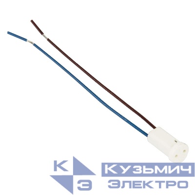 Патрон керамический ULH-G4-Ceramic-10cm G4 бел. Uniel UL-00007128