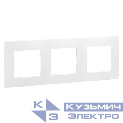 Рамка 3-м Etika бел. IEK 672503