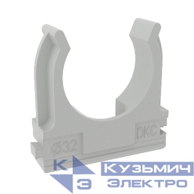 Держатель для труб (клипса) d32мм с защелкой DKC 51032