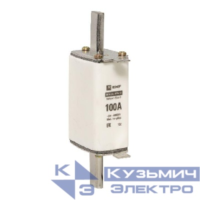 Вставка плавкая ППН-33 160/100А габарит 0 PROxima EKF fus-33-0/160/100