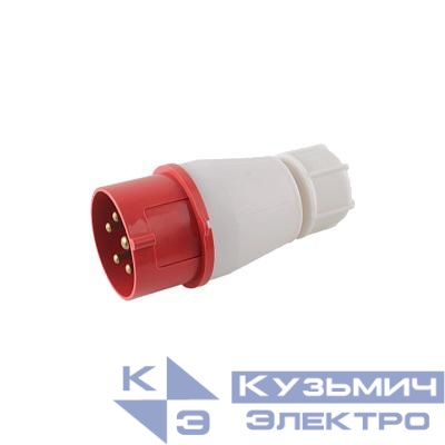 Вилка переносная PPC 015 3Р+РЕ+N 16А 380В IP44 Pro JazzWay 5072299