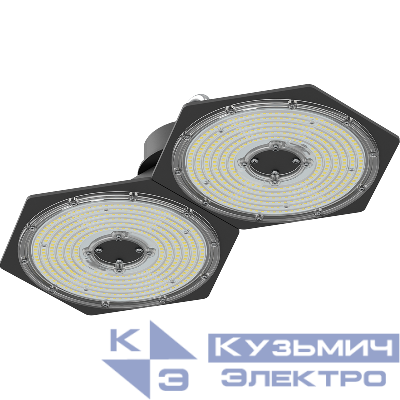 Светильник HOOK/P 2х70W D90 750 BK СТ 1944000450