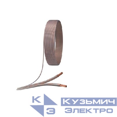 Кабель акустический 2х0.75 прозр. (м) A-75-S Эра Б0048272