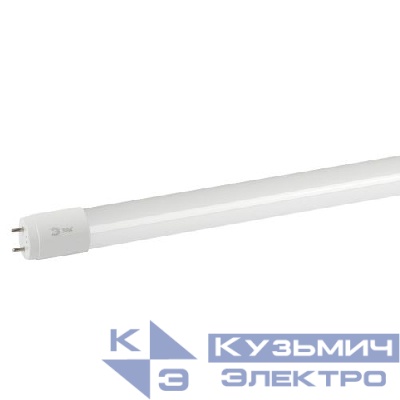 Лампа светодиодная RED LINE LED T8-24W-840-G13-1500mm NTB G13 неповоротный 24Вт трубка стекло нейтр. бел. Эра Б0056908