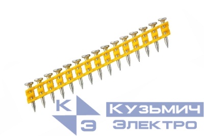Гвозди по бетону для аккумуляторного пистолета DCN890 (3.0*32 мм, кован., 1005 шт/уп) FEDAST
