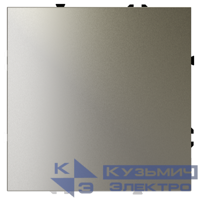 Заглушка VOLTUM S70 с суппортом, (шелк)