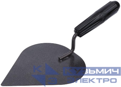 Кельма штукатура КШ1 190мм пластик. ручка полимерное покрытие КУРС 05882