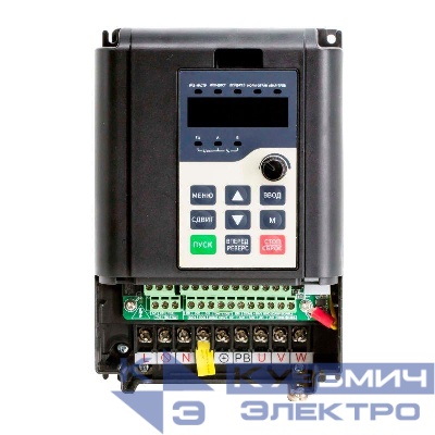 Преобразователь частоты 1ф 220В 1.5кВт встроенный тормозной прерыватель и ЭМС фильтр DKC V2000-S01P5G