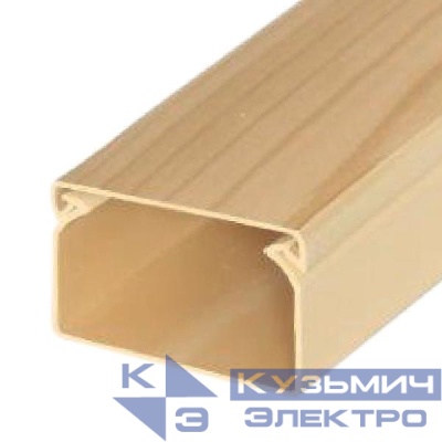 Кабель-канал 100х60 L2000 с двойн. замком сосна Урал Пак КК-3110060-018