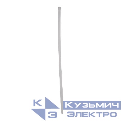 Хомут кабельный (стяжка) PCT 7.6х350-100WH 7.6х350 PA6.6 бел. (уп.100шт) JazzWay 5054219