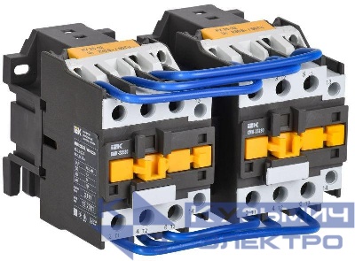 Контактор КМИ-23230 реверс 32А 230В/АС3 2НО KARAT IEK KKM23-032-230-20-1