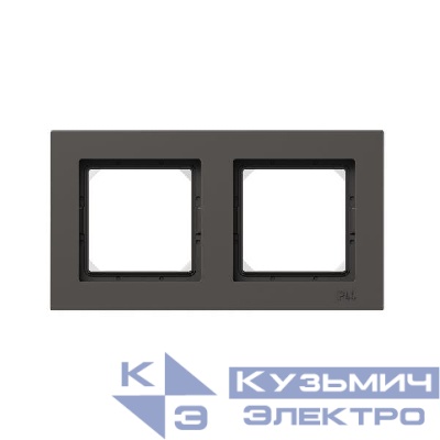 Рамка 2-м Эпика IP44 пластик мокко EKF UP1-FPM-02-44