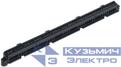 Суппорт для шин в корп. (ширина 18 мод.) TEKFOR IEK TF-KP00D-S-18