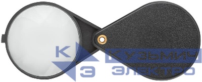 Лупа складная в пластиковом футляре 50мм-5Х КУРС 67551