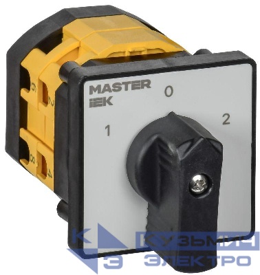 Переключатель кулачковый 16А (сх. 53) стандартная рукоятка IEK MI-CS10-016-053