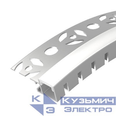 Профиль FANTOM-BENT-W12-TOP-EDGE-2000 ANOD L2000 алюм. Arlight 040328(1)