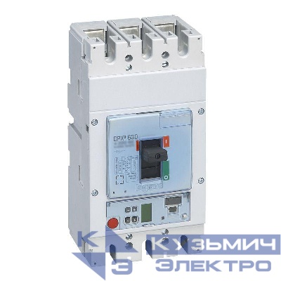 Выключатель автоматический 3п 630А 70кА DPX3 630 электрон. расцеп. S2 Leg 422080