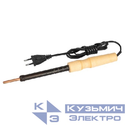 Паяльник ЭПЦН с деревянной рукояткой 230В 65Вт Россия Эра Б0061032