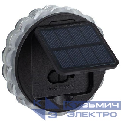 Светильник светодиодный ERAFS012-08 "Звезда" 1LED 7х7х2см уличный настенный на солнечн. батарее Эра Б0057597