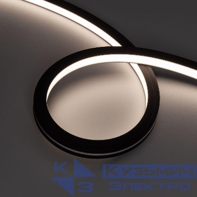 Лента светодиодная NOVA-TOP-BLACK-A120-16x15mm 24В Day 4000К 10Вт/м IP67 2835 wire x2 вывод боков. герметичная (уп.5м) Arlight 049082