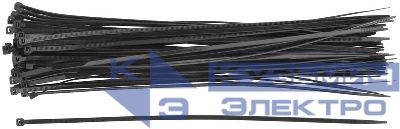 Хомут для проводов 300х3.6мм нейлон. черн. (уп.50шт) FIT 60396