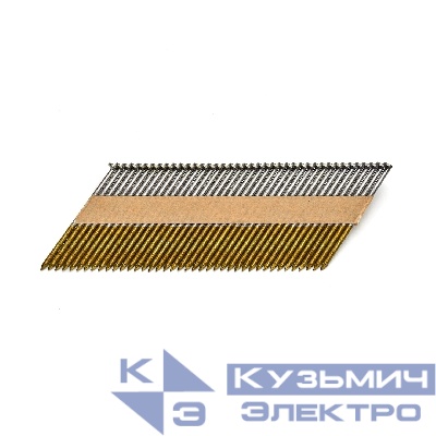 Реечные гвозди по дереву тип D34 (3х75 RIBrt кольц.накат. 2000 шт/уп) FEDAST