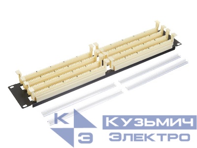 Кросс типа 110 19" на 200 пар, 2U Netko