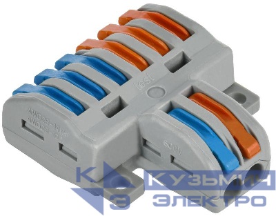 Клемма строительно-монтажная СМК 222-4126 (уп.4шт) IEK UKZ20-4126-004