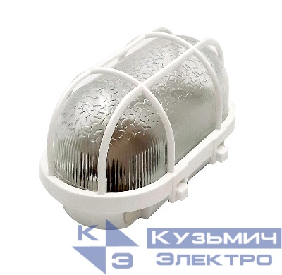 Светильник НБП 01-60-002 с решеткой бел. Свет Витебск 0101-00010