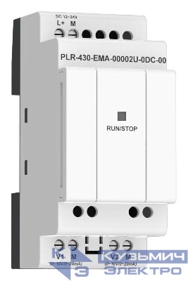 Модуль расширения входов выходов ПЛК 430 2 UO (0-20мА/0-10В) 24В DC ONI PLR-430-EMA-00002U-0DC-00