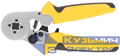 Пресс-клещи для обжима втулочных наконечников 0.25-10мм прорезинен. ручки 175мм FIT 60072