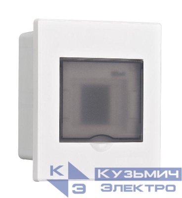 Корпус навесной дв. 1 ряд 4 мод. IP41 ЩРН-П пласт. прозр. DEKraft 31060DEK