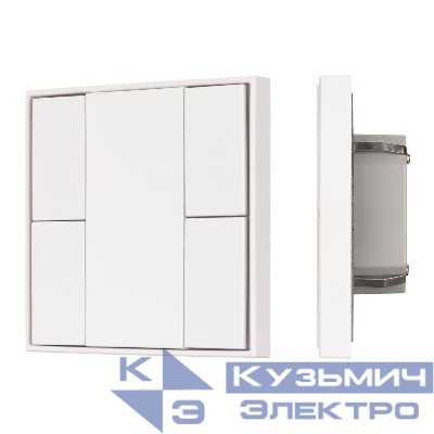 Панель кнопочная KNX-301-22-4-SH-IN White (BUS Frame) (IP20 пластик) INTELLIGENT ARLIGHT 037722