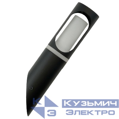 Светильник DH1121 15Вт 230В GU10 60х280мм для наружного освещения на стену вверх черн. FERON 51234